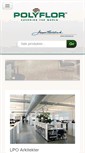 Mobile Screenshot of polyflor.no