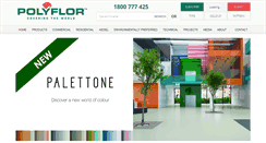 Desktop Screenshot of polyflor.com.au