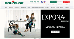 Desktop Screenshot of polyflor.co.nz