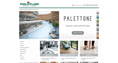 Desktop Screenshot of polyflor.com